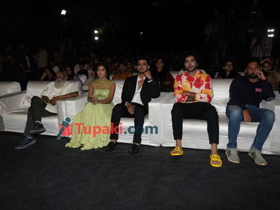 At Karthikeya2 pre release event